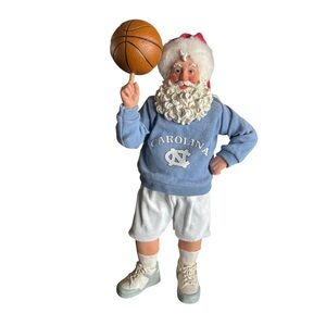 North Carolina Tar Heels NCAA Christmas Santa